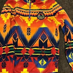 Ralph Lauren Men's Vibrant Zip-Up Sweater